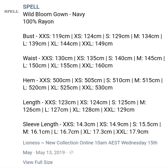 New Spell Designs Wild Bloom Gown FP Maxi Dress Free People XS Exclusive Midi - Picture 7 of 15